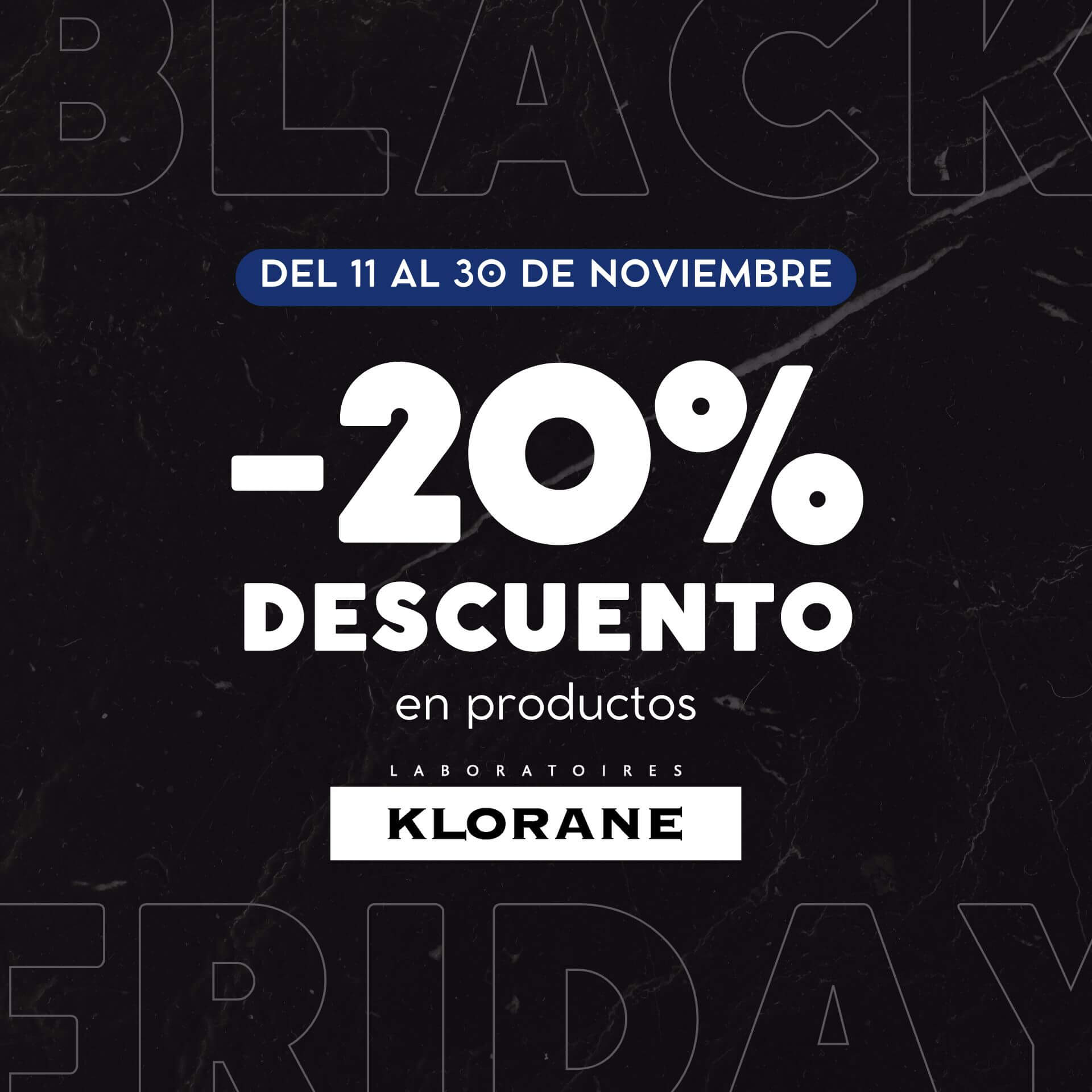 Black Friday Klorane